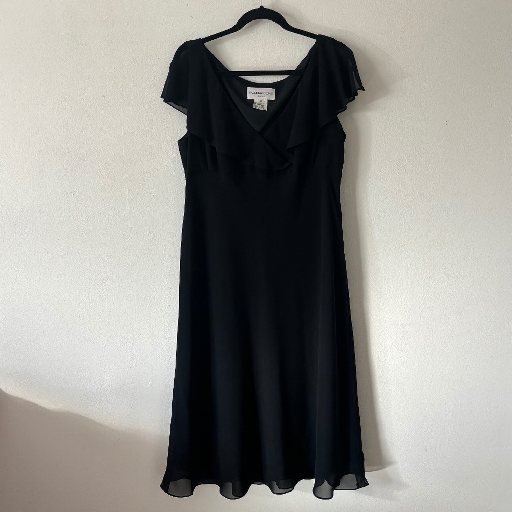 Evan Picone Black Dress